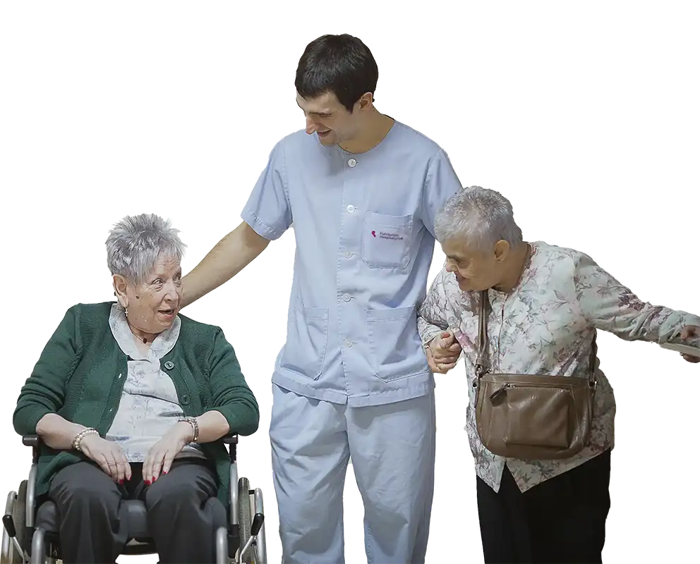 Ospitalarioak Fundazioa Euskadi Pacientes y personal de Ospitalarioak Fundazioa Euskadi