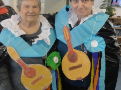 Febrero de Carnaval en la Residencia Joxe Miel Barandiaran de Durango Carnavales en la Residencia Joxe Miel Barandiaran de Durango