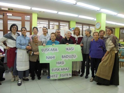 Celebramos el Día Internacional del Euskera 2019 Día Internacional del Euskera 2019 en el Centro de Día de Personas Mayores de Arrasate