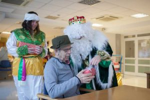 Día de Reyes en la Residencia de mayores Txurdinagabarri