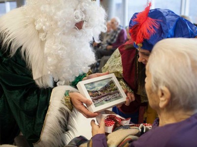 Día de Reyes en la Residencia de mayores Txurdinagabarri