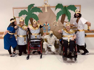 Carnaval 2020 en la Residencia geriátrica Txurdinagabarri