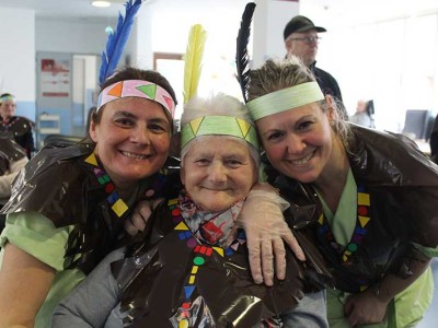 Carnaval en la Residencia geriátrica Barandiaran de Durango