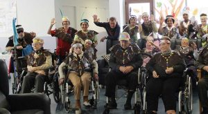 Carnaval en la Residencia geriátrica Barandiaran de Durango