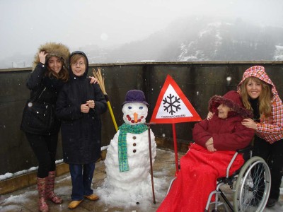 Nieve en Txurdinagabarri Nieve en Txurdinagabarri