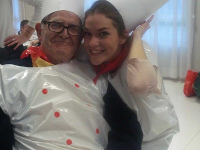 Danborrada zurigorria Txurdinagabarriko Inauterietan Danborrada zurigorria Txurdinagabarriko Inauterietan