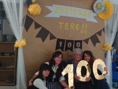 Terek 100 urte bete ditu Terek 100 urte bete ditu