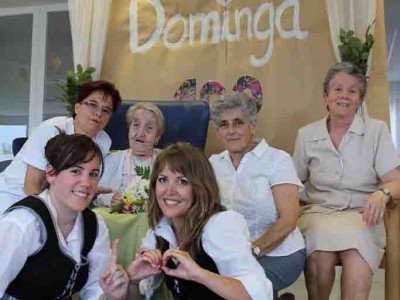 Dominga cumple 100 años Centenario de Dominga
