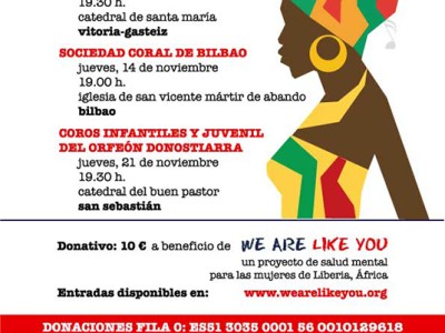 Nueva gira de conciertos solidarios para el proyecto WALY Elkartasun kontzertuen bira berria WALY proiekturako