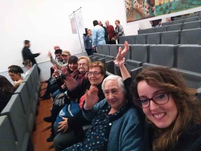 Residentes de Txurdinagabarri asisten a los actos del Día del Daño Cerebral Personas mayores de Txurdinagabarri asisten al acto del Día del Daño Cerebral