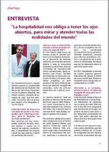 "Hospitalitateak begiak zabalik edukiarazten digu, munduko errealitate guztiei begiratzeko eta erantzuteko" "Hospitalitateak begiak zabalik edukiarazten digu, munduko errealitate guztiei begiratzeko eta erantzuteko"