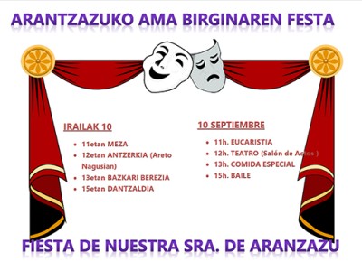 Arantzazu Amaren jaia ospatu dugu