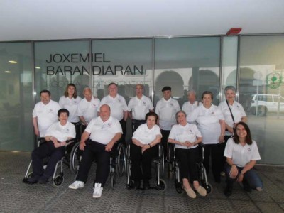 J. M. Barandiarango egoiliarrak Durangon Adineko Pertsonentzat antolatutako Gimnasia Topaketan J. M. Barandiarango egoiliarrak Durangon Adineko Pertsonentzat antolatutako Gimnasia Topaketan