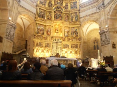Misa de clausura del Centenario de la muerte de San Benito Menni en la basílica de Andra Mari Misa de celebración del fin del Centenario de la muerte de San Benito Menni