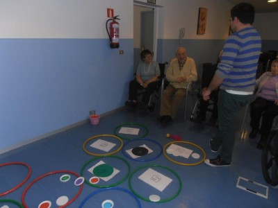 Estudiantes de Maristas en la Residencia Barandiaran