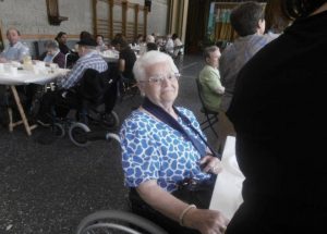 Celebración con los voluntarios