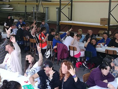 Aita Menniko tailer okupazional eta lan aurrekoek hazkunde betean ospatu dute Lanaren Eguna