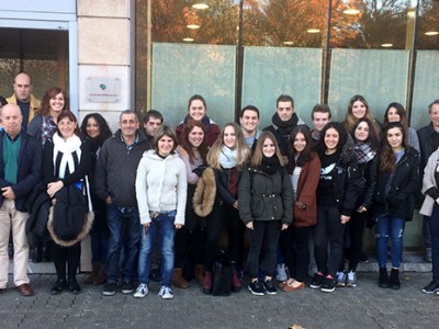 Irungo Plaiaundi Institutuko ikasleak hartu ditugu