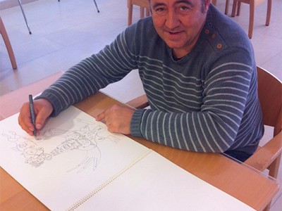 “Zerbait egiten dudala eta polita dela ikusten dut