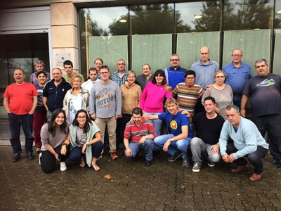 Julian Iantzi telebistako aurkezlea Irungo EPSZn izan da