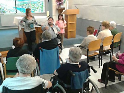 Nueva actividad en la Residencia Santiago de Villabona: lectura fácil Lectura fácil en la Residencia de personas mayores Santiago de Villabona