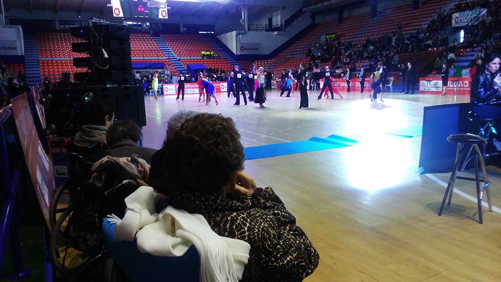Berriro Kirol Dantzako Espainiako Txapelketan En el Campeonato Nacional de Baile Deportivo