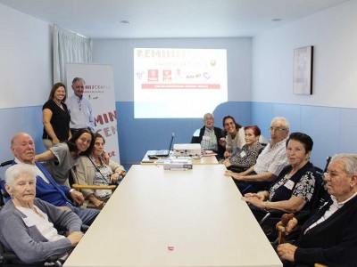 Taller de Reminiscencia basada en el Fútbol en la Residencia Barandiaran de Durango