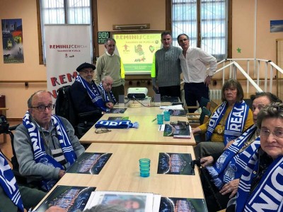Sesión final del Taller de Reminiscencia basada en el Fútbol