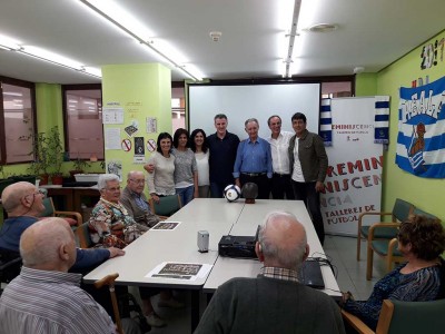Reminiscencia en el Centro de personas mayores de Arrasate Taller de Reminiscencia basada en el Fútbol en el Centro de Día de personas mayores de Arrasate (Gipuzkoa)