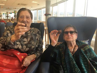 Taller de Cocina de la Residencia de personas mayores Txurdinagabarri de Bilbao