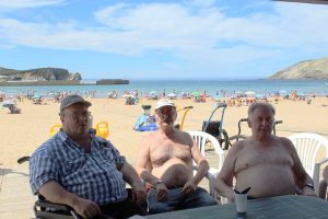 En la playa de Plentzia