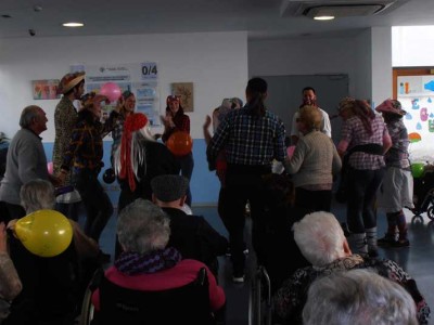 Ibaizabal ikastetxeko ikasleen bisita Barandiaran egoitzara Carnaval