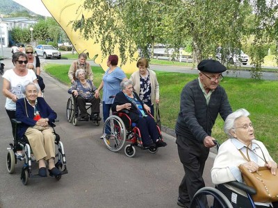 Programa Parkez Parke de la Residencia de personas mayores Santiago de Villabona