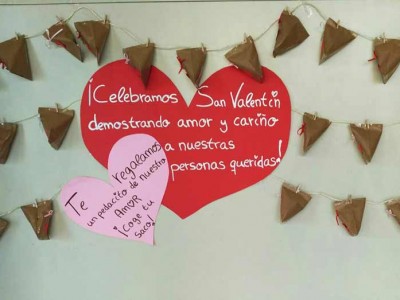 San Valentín llena de cariño y amor la Residencia y Centro de Día Txurdinagabarri San Valentín