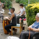Concierto de Anakruxa en la Residencia de personas ancianos Santiago de Villabona