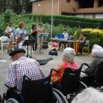 Concierto de Anakruxa en la Residencia de personas ancianos Santiago de Villabona
