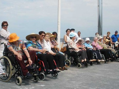 Excursión a Hondarribia de la Residencia de personas mayores Santiago