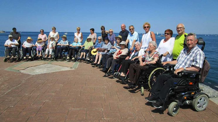Excursión a Hondarribia de la Residencia de ancianos Santiago de Villabona