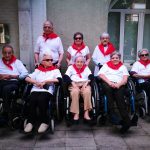 San Fermín Txiki en la Residencia de ancianos Santiago de Villabona