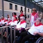 San Fermín Txiki en la Residencia de ancianos Santiago de Villabona
