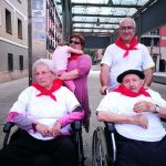 San Fermín Txiki en la Residencia de ancianos Santiago de Villabona