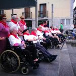 San Fermín Txiki en la Residencia de ancianos Santiago de Villabona