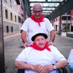 San Fermín Txiki en la Residencia de ancianos Santiago de Villabona