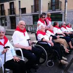 San Fermín Txiki en la Residencia de ancianos Santiago de Villabona