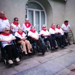 San Fermín Txiki en la Residencia de ancianos Santiago de Villabona