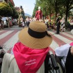 Con los gigantes y Cabezudos de Villabona