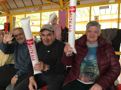 Animamos al Bidaideak BSR, subcampeón en la Euroliga Viendo al Bilbao BSR en el Polideportivo de Txurdinaga