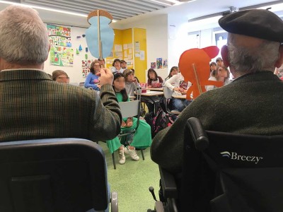 Cuentacuentos en el colegio Begoñazpi