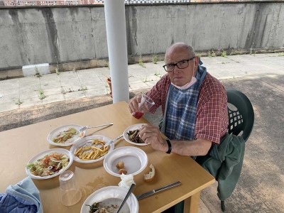 Menú de cervecera en la Residencia Txurdinagabarri