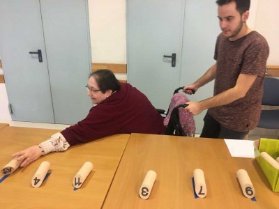 Euskera y euskal jokoak, de la mano en la Residencia Txurdinagabarri Dia del Euskera en la Residencia de mayores Txurdinagabarri de Bilbao